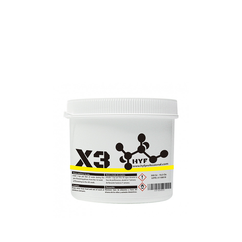 X3 Prefloración 300gr