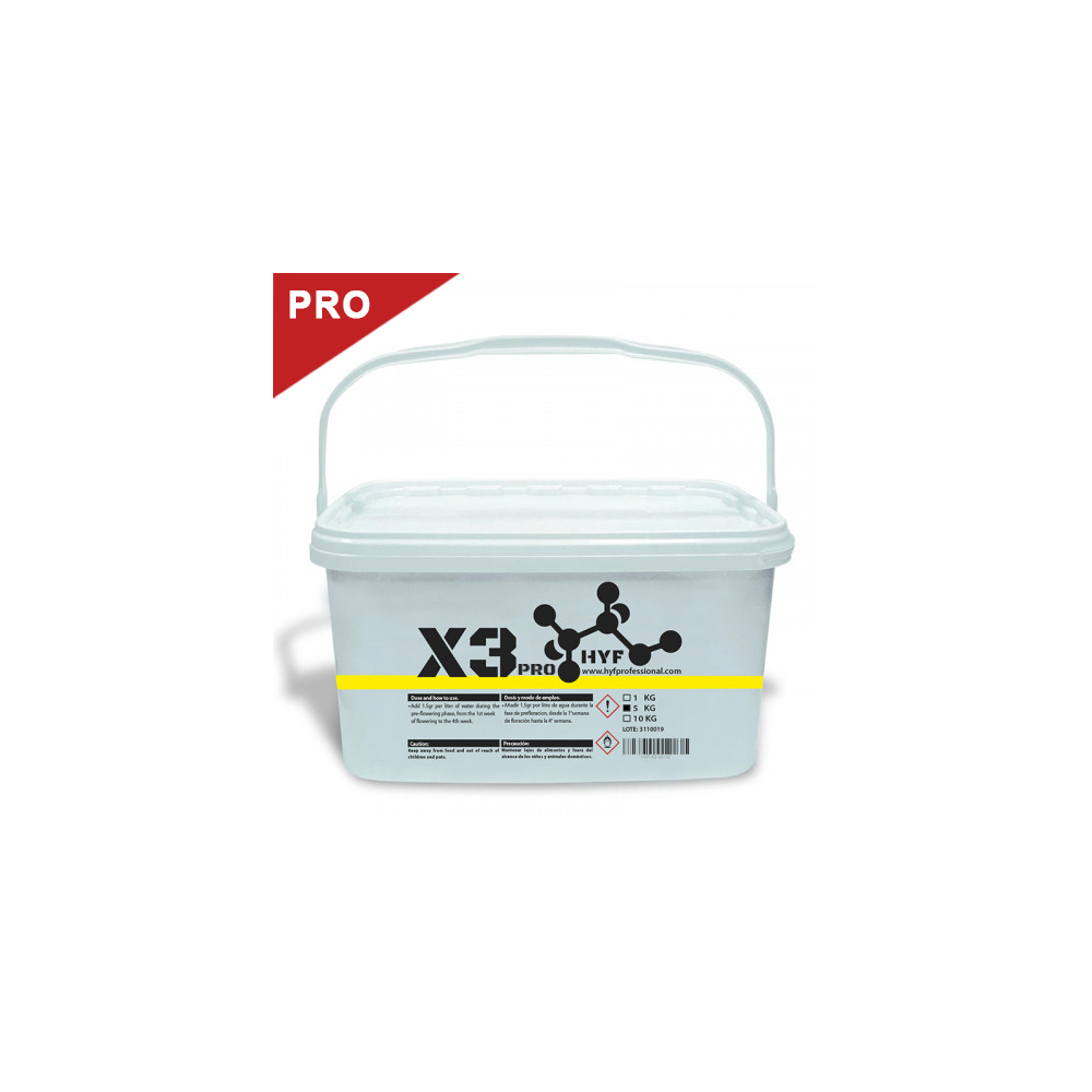 X3 Prefloración 5k